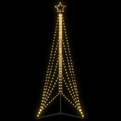 VidaXL Led-kerstboom 525 leds warm wit 302 cm