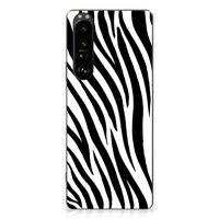 Sony Xperia 1 III TPU Hoesje Zebra