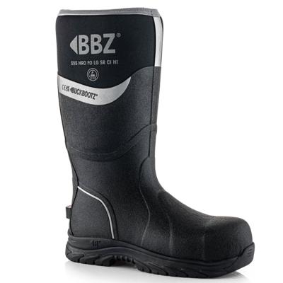 Buckbootz Neopreen Werklaars BBZ6000 S5S Zwart | Zwart | Maat 39 - 5055138027202