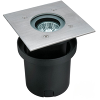 Franssen GrondspotRVS spot vierkant RVS - 5747-15