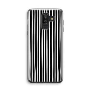 Stripes: Samsung Galaxy J8 (2018) Transparant Hoesje