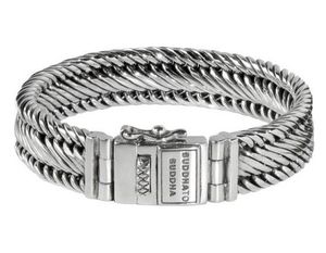 Buddha to Buddha 151Armband Edwin Small zilver 13 mm