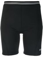 Rossignol short cycliste à logo imprimé - Noir