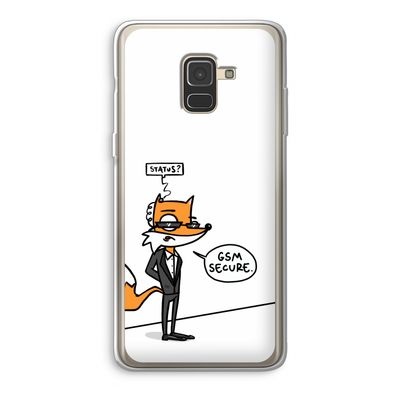 GSM secure: Samsung Galaxy A8 (2018) Transparant Hoesje