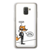 GSM secure: Samsung Galaxy A8 (2018) Transparant Hoesje