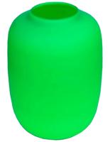 Neon vaas Artic M green Ø25 x H35 cm. op=op