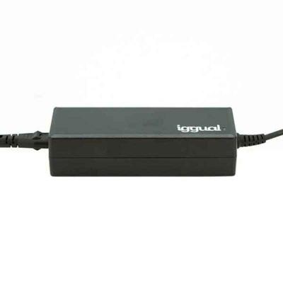 Laptop oplader iggual IGG316986 90 W Zwart