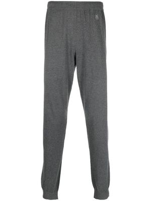 Corneliani pantalon de jogging en jersey - Gris