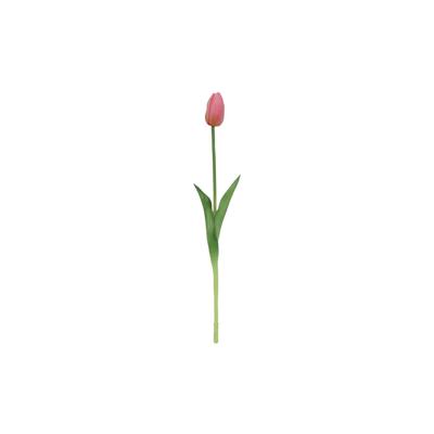 Kunstbloem tulp roze 10x10x47cm
