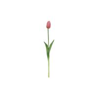 Kunstbloem tulp roze 10x10x47cm