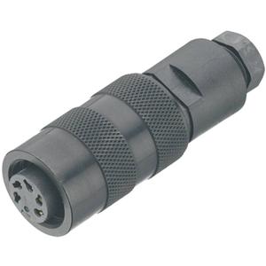 binder 09-0122-25-06 Ronde connector Koppeling, recht Totaal aantal polen: 6 Serie (ronde connectors): 723 1 stuk(s)