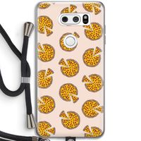 You Had Me At Pizza: LG V30 Transparant Hoesje met koord