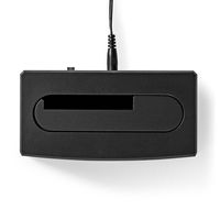 Nedis Docking Station voor Harde Schijf | USB 3.2 Gen1 | USB Type-A | 1 Schijf | 2.5 / 3.5 " | USB 3.2 Gen1 | Docking | Desktop - HDDUSB3210BK