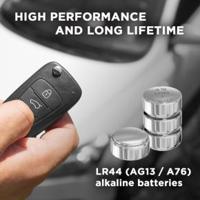 Gembird EG-BA-LR444-01 huishoudelijke batterij Wegwerpbatterij LR44 Alkaline