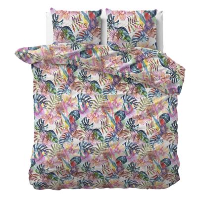 Dekbedovertrek Samara - Lits-Jumeaux (240x220 cm) - Meerkleurig Polyester-katoen - Dessin: Patroon - Sleeptime Elegance - Dekbed-Discounter.nl