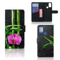 Alcatel 1S (2021) Hoesje Orchidee - thumbnail