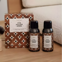 Travelset "Five Million Kisses" - Scheerschuim & Doucheschuim
