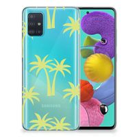 Samsung Galaxy A51 TPU Case Palmtrees