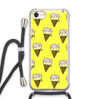 Isjes: iPhone 8 Transparant Hoesje met koord