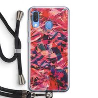 California: Samsung Galaxy A40 Transparant Hoesje met koord California: Samsung Galaxy A40 Transparant Hoesje met koord