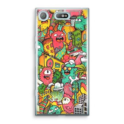 Vexx City: Sony Xperia XZ1 Compact Transparant Hoesje
