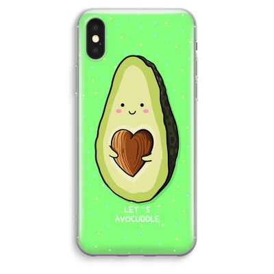 Avocuddle: iPhone XS Max Transparant Hoesje