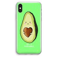 Avocuddle: iPhone XS Max Transparant Hoesje
