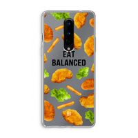 Eat Balanced: OnePlus 8 Transparant Hoesje