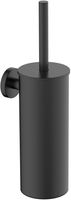 Saqu Nemo toiletborstel met houder 9,2x12x35,2cm mat zwart - thumbnail