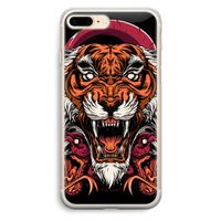 Tiger and Rattlesnakes: iPhone 7 Plus Transparant Hoesje