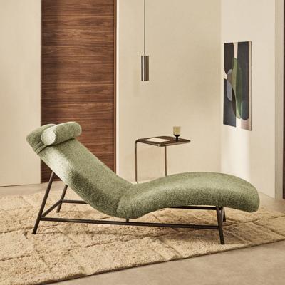 Kave Home Relaxfauteuil 'Osla' Chenille, kleur Groen