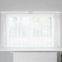 Gordijnen met gordijnen Wit 200 x 140 cm Polyester