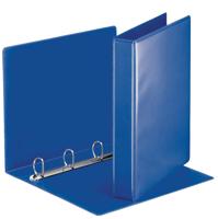 Esselte personaliseerbare ringmap, rug van 5,1 cm, 4 D-ringen van 30 mm, blauw Esselte personaliseerbare ringmap, rug van 5,1 cm, 4 D-ringen van 30 mm, blauw