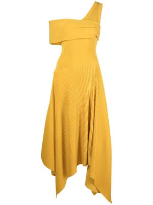 AZ FACTORY robe Sundance longue à design asymétrique - Jaune