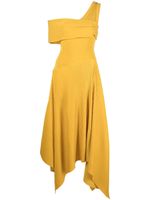 AZ FACTORY robe Sundance longue à design asymétrique - Jaune