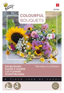 Colourful Bouquets, Marvelous Cutflowers (Snijbloemenmengsel) - Buzzy