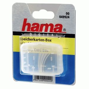 Hama Card Box 6in1 geheugenkaartdoosje Wit