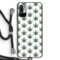 Weed: Xiaomi Redmi Note 10 5G Transparant Hoesje met koord