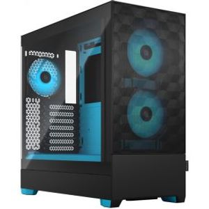 Fractal Design Pop Air RGB Cyan Core TG Clear Tint