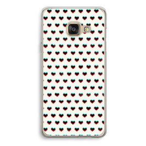 Hartjes: Samsung Galaxy A3 (2016) Transparant Hoesje