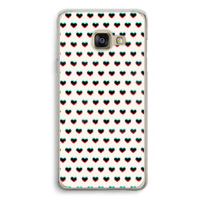 Hartjes: Samsung Galaxy A3 (2016) Transparant Hoesje