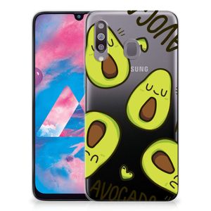 Samsung Galaxy M30 Telefoonhoesje met Naam Avocado Singing