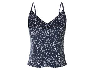 esmara Dames top (Donkerblauw/wit, XS (32/34))