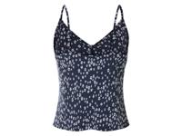 esmara Dames top (Donkerblauw/wit, XS (32/34))