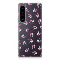 TPU bumper voor Sony Xperia 1 IV Unicorns - thumbnail