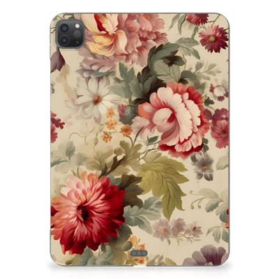 Siliconen Hoesje voor iPad Pro 11 (2024) Bloemen