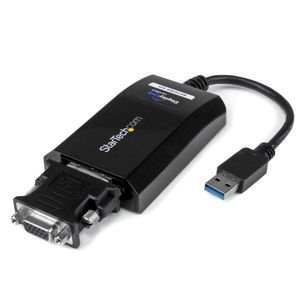 StarTech.com USB 3.0 naar DVI / VGA Adapter, 2048x1152, Externe Video & Graphische Kaart, Dual Monitor Display Adapter Kabel, Ondersteunt Mac & Windows