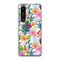Tropisch 2: Sony Xperia 1 III Transparant Hoesje