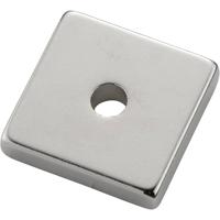 TRU COMPONENTS TC-12260084 Permanente magneet Rechthoekig (l x b x h) 20 x 19 x 4 mm Grenstemperatuur (max.): 100 °C