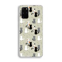 Katten: Samsung Galaxy S20 Plus Transparant Hoesje